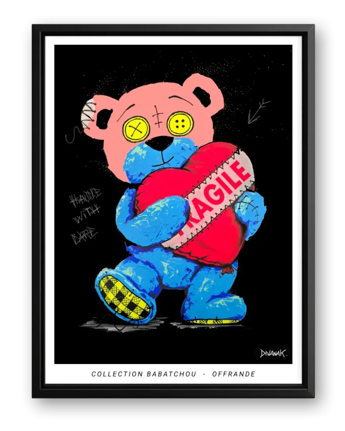 Cette affiche est issue de la collection "Visages du Monde"